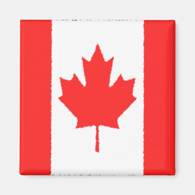 Imán Bandera de Canadá (Frente)