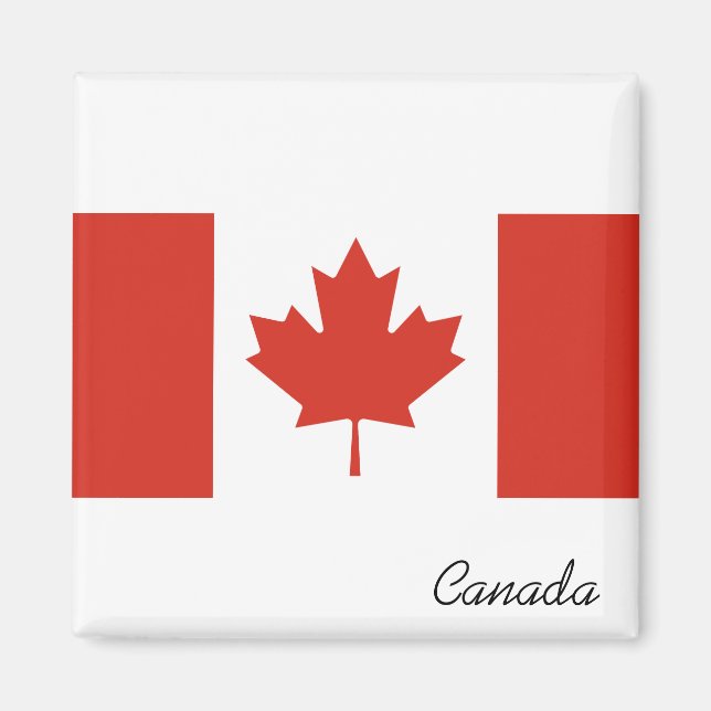 Imán Bandera de Canadá (Frente)