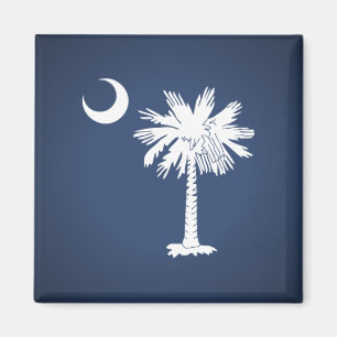 Imán Bandera de Carolina del Sur