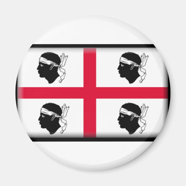 Imán Bandera de Cerdeña (Frente)