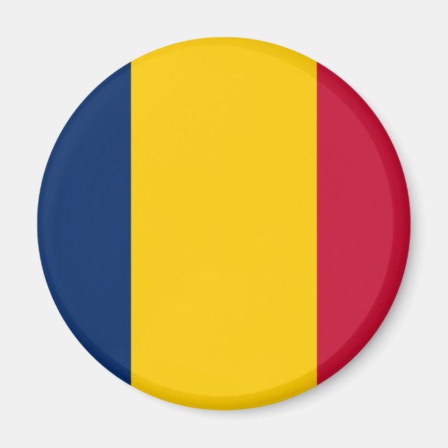 Imán Bandera de Chad (Frente)