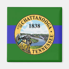 Imán Bandera de Chattanooga (Tennessee)