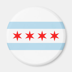 Imán Bandera de Chicago (Illinois)