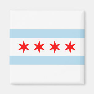 Imán Bandera de Chicago (Illinois)