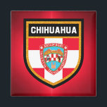 Imán Bandera de Chihuahua<br><div class="desc">Bandera de Chihuahua</div>