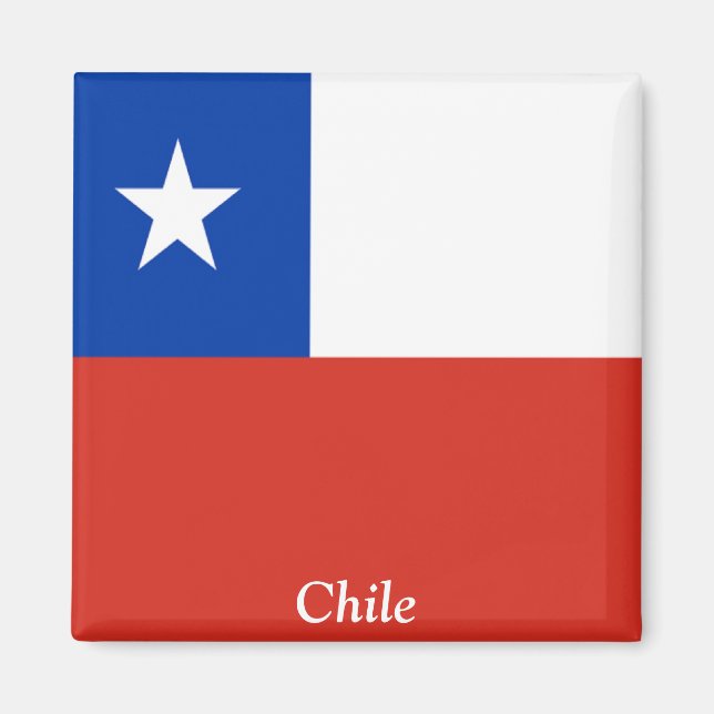 Imán Bandera de Chile (Frente)