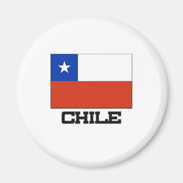 Imán Bandera de Chile (Frente)