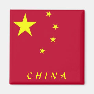 Imán Bandera de China