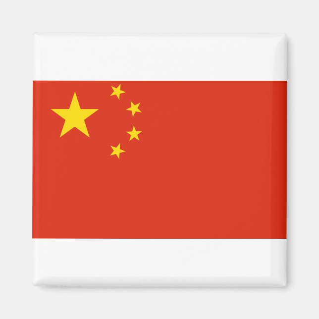 Imán Bandera de China (Frente)