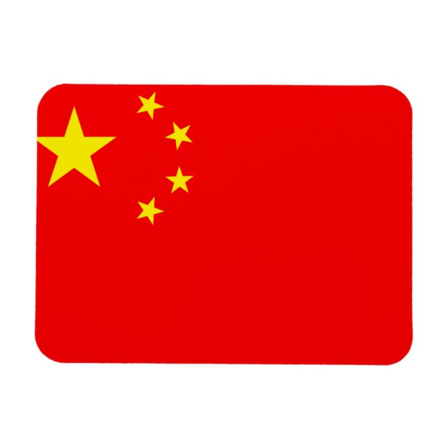 Imán Bandera de China (Horizontal)
