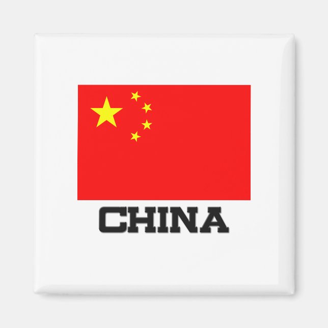 Imán Bandera de China (Frente)