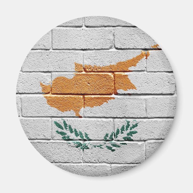 Imán Bandera de Chipre (Frente)