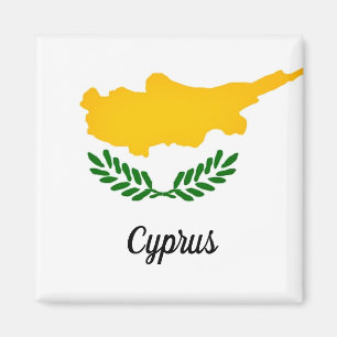 Imán Bandera de Chipre