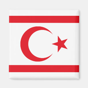 Imán Bandera de Chipre del Norte