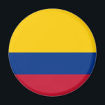 Imán Bandera de Colombia<br><div class="desc">Bandera patriótica de Colombia.</div>