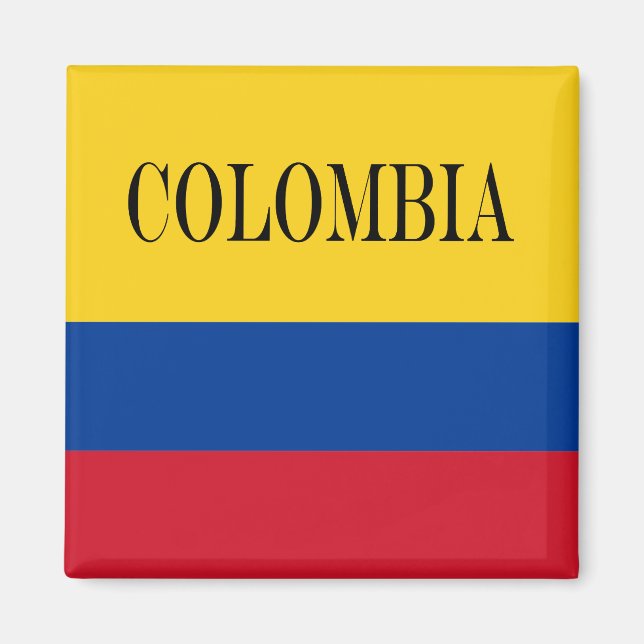 Imán Bandera de Colombia - Bandera De Colombia (Frente)