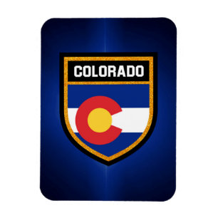 Imán Bandera de Colorado