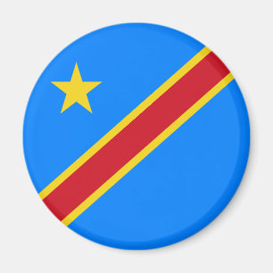 Imán Bandera de Congo Kinshasa