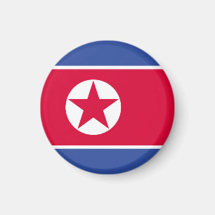 Imán Bandera de Corea del Norte
