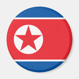 Imán Bandera de Corea del Norte