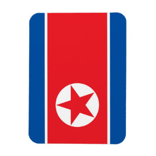 Imán Bandera de Corea del Norte