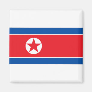Imán Bandera de Corea del Norte
