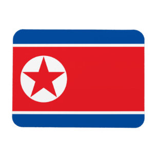 Imán Bandera de Corea del Norte