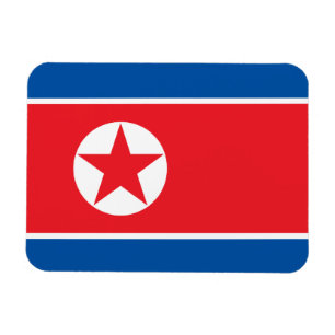 Imán Bandera de Corea del Norte