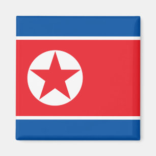 Imán Bandera de Corea del Norte (RPDC)