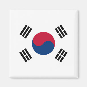 Imán Bandera de Corea del Sur