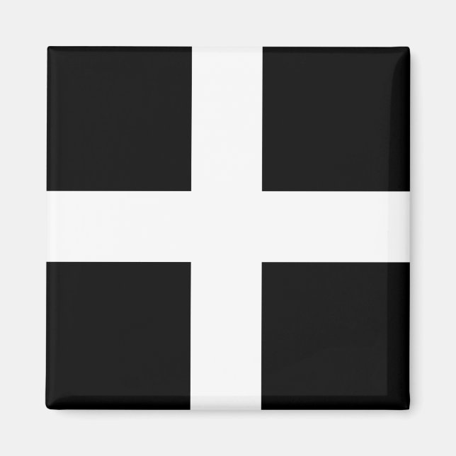 Imán Bandera de Cornwall (Frente)