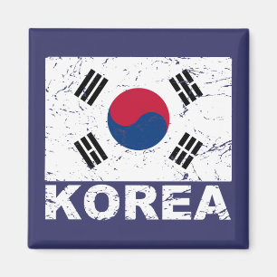 Imán Bandera de cosecha de Corea del Sur
