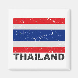 Imán Bandera de cosecha de Tailandia