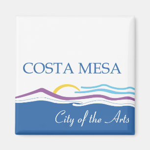 Imán Bandera de Costa Mesa