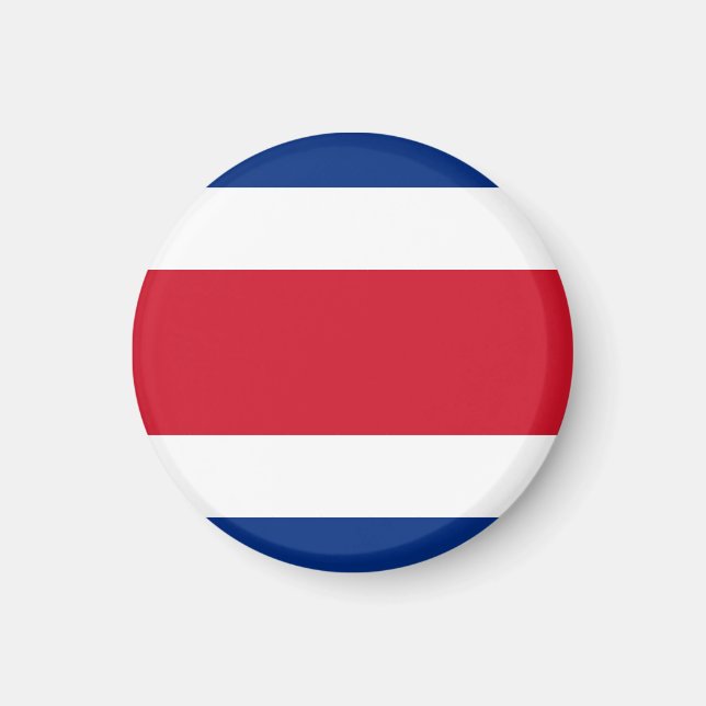 Imán Bandera de Costa Rica (Frente)