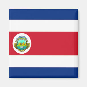 Imán bandera de Costa Rica