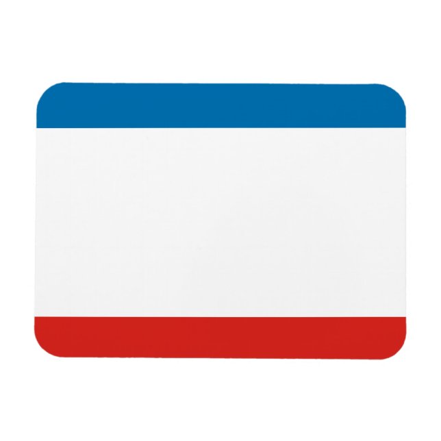 Imán Bandera de Crimea (Horizontal)