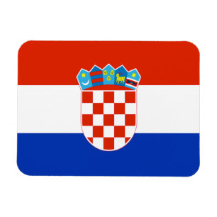 Imán Bandera de Croacia