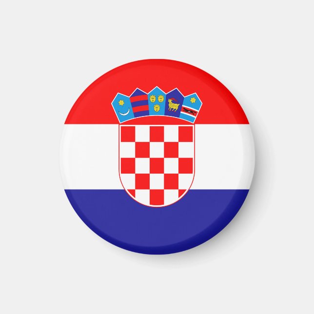 Imán Bandera de Croacia (Frente)