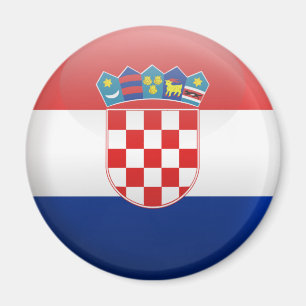 Imán Bandera de Croacia