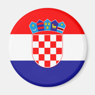 Imán Bandera de Croacia