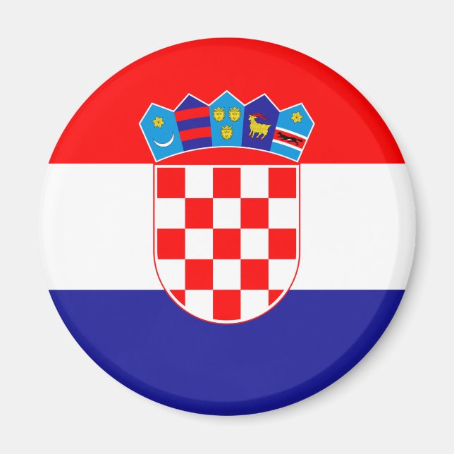 Imán Bandera de Croacia (Frente)