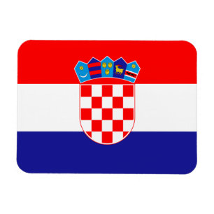 Imán Bandera de Croacia