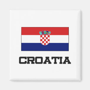Imán Bandera de Croacia