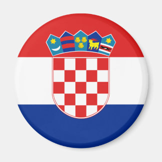 Imán Bandera de Croacia