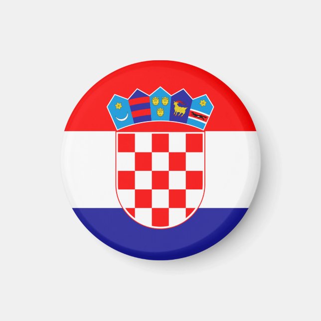 Imán Bandera de Croacia (Frente)