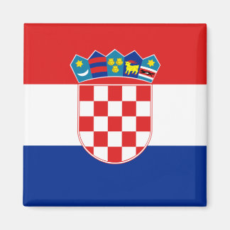 Imán Bandera de Croacia HR Hrvatska