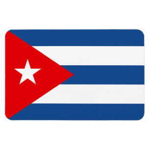 Imán Bandera de Cuba