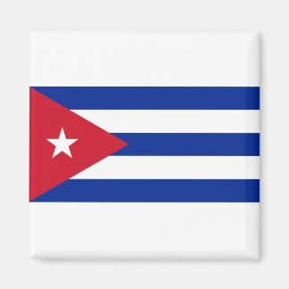 Imán Bandera de Cuba