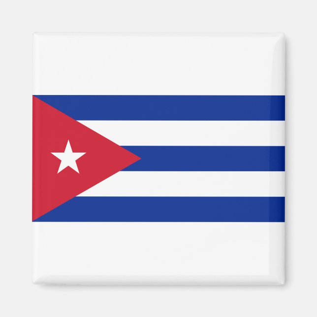 Imán Bandera de Cuba (Frente)